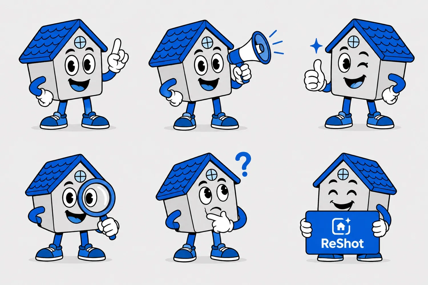 ReShot mascot character system